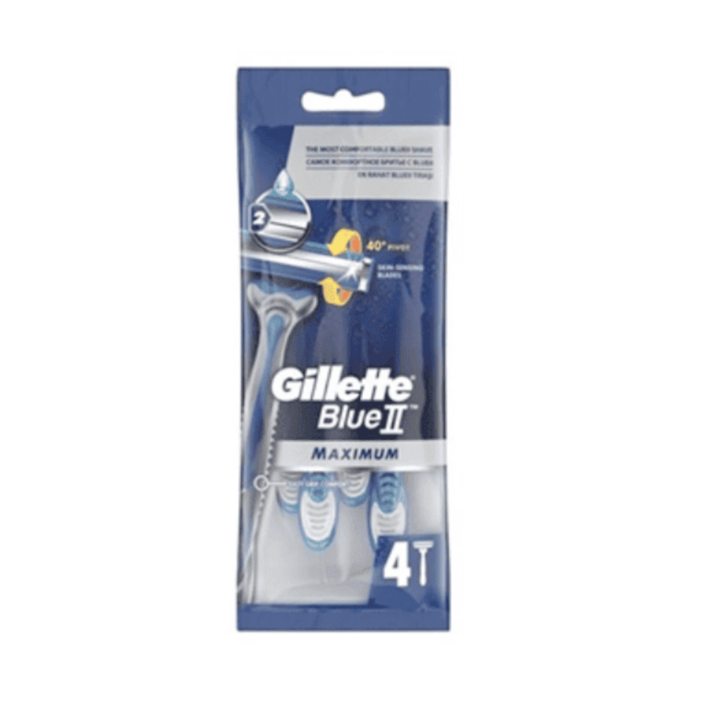 Gillette Blue Ii Disposable Maximum 4 Adet
