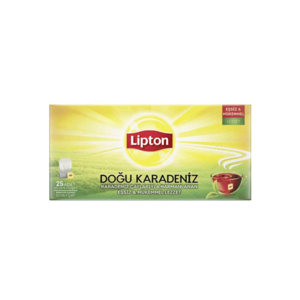 Lipton Doğu Karadeniz Poşet Çay 25 Adet