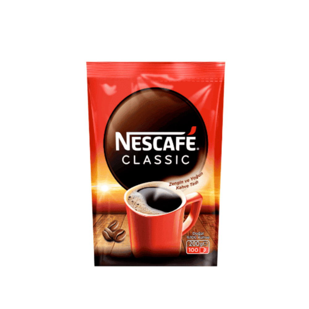 Nescafe Klasik Ekonomik Paket 200 Gr