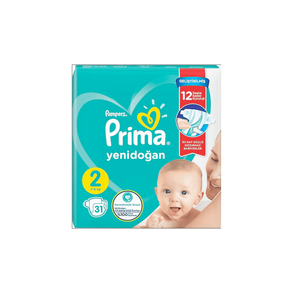 Pampers Prima No2 31 Adet
