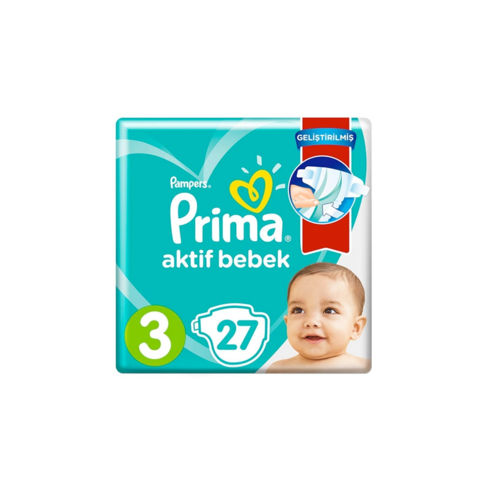 Pampers Prima No3 27 Adet