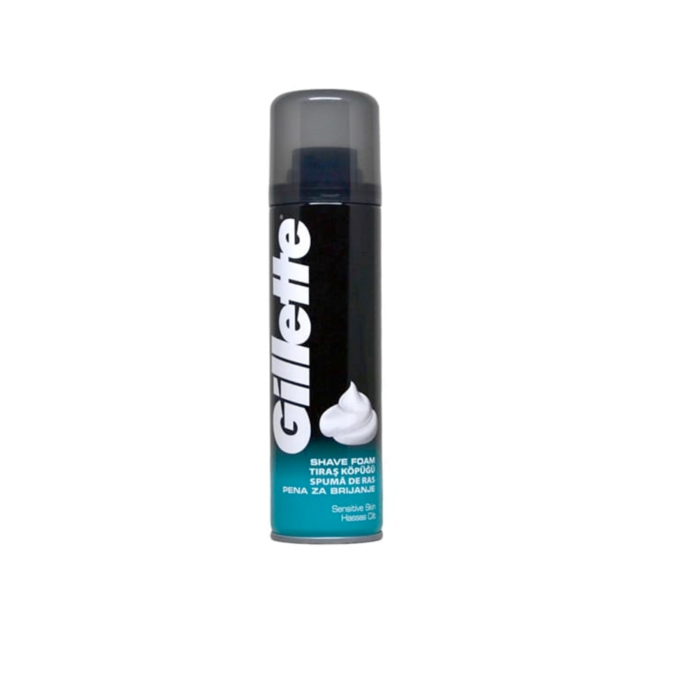 Gillette Shave Foam Sensitive Skin 200 Ml