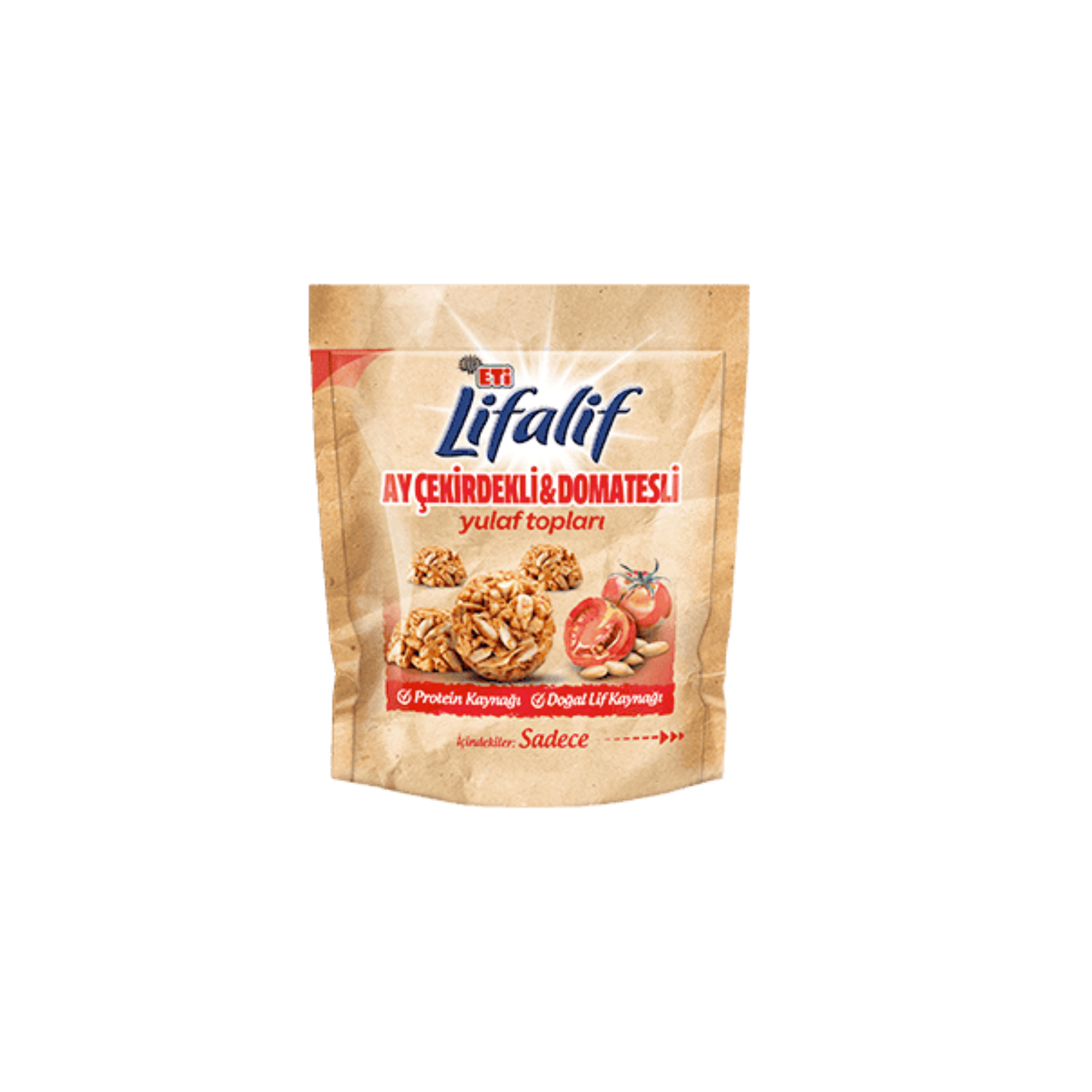 Eti Lifalif Ayçiçeği Çekirdeği & Domates Yulaf 38 Gr