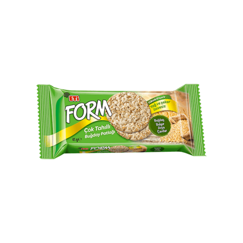 Eti Form Çok Tahıllı Buğday Patlağı 41 Gr