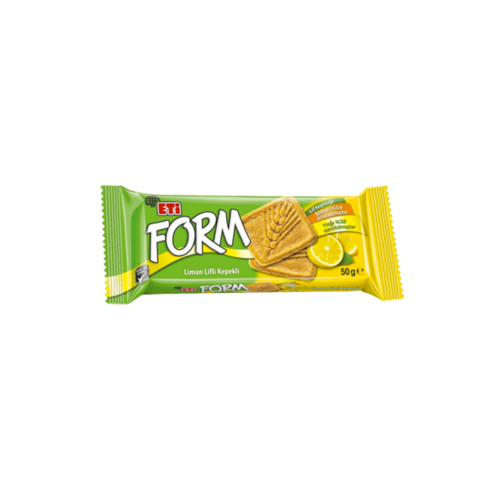 Eti Form Limon Lifli Kepekli Bisküvi 50 Gr