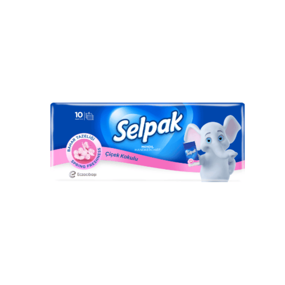 Selpak Mendil Perfumed Bahar Çiçekleri 5X10 Adet