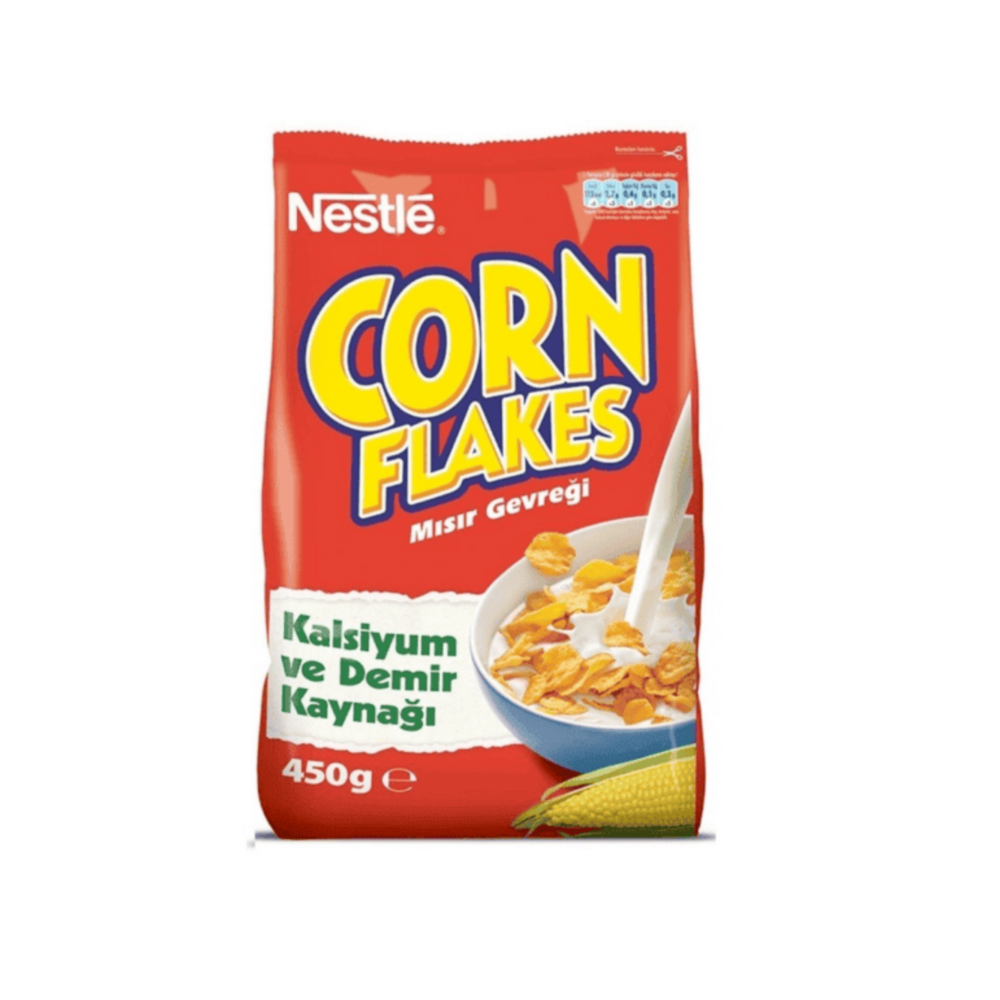 Nestle Corn Flakes Tam Tahıllı Mısır Gevreği 450 Gr