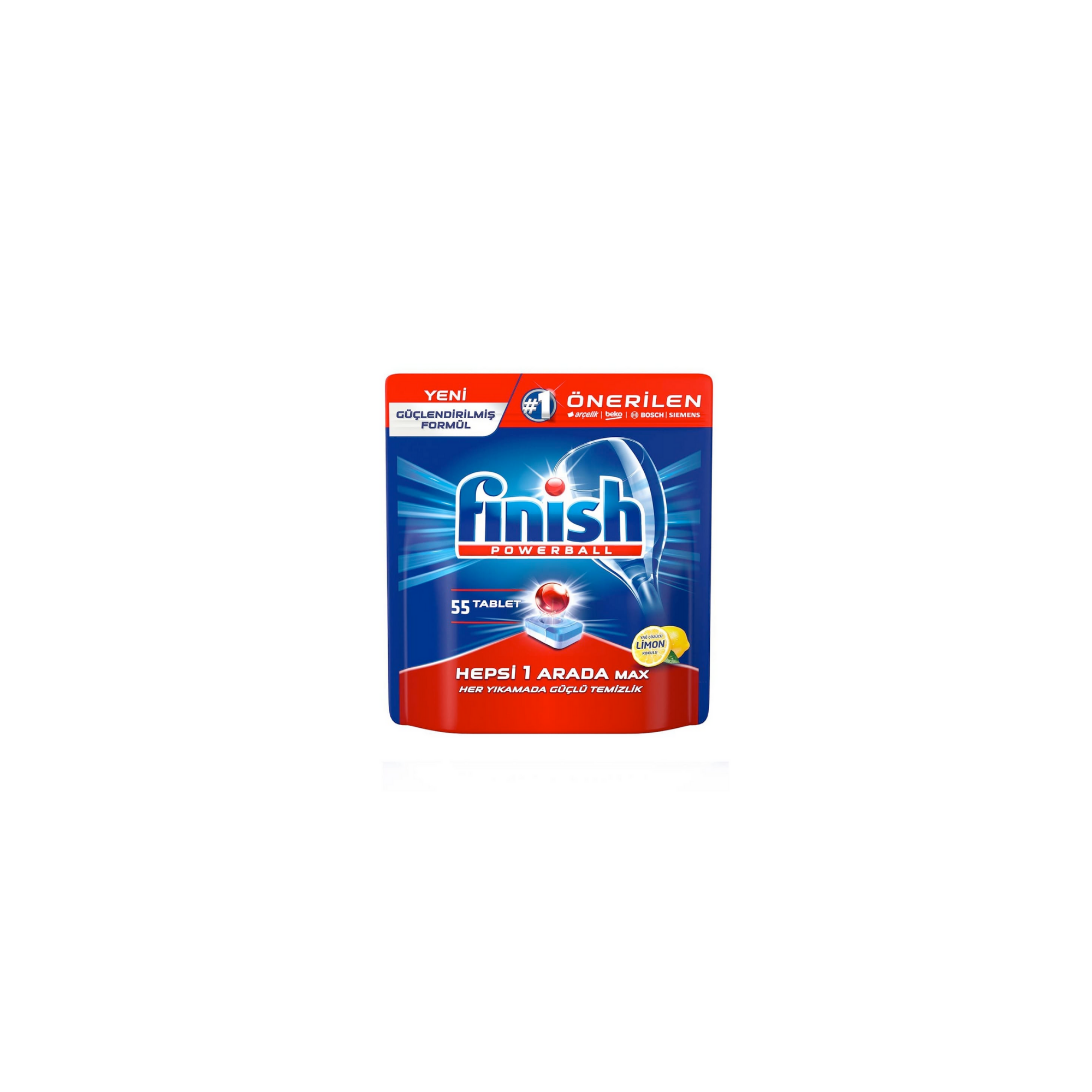 Finish Yağ Giderici Limon Kokulu 55 Adet