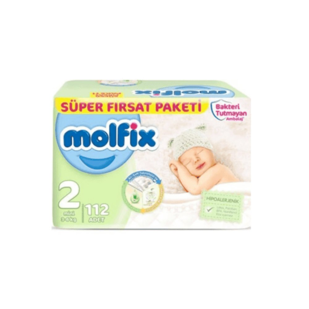 Molfix Süper Fırsat Paketi No 2 112 Adet