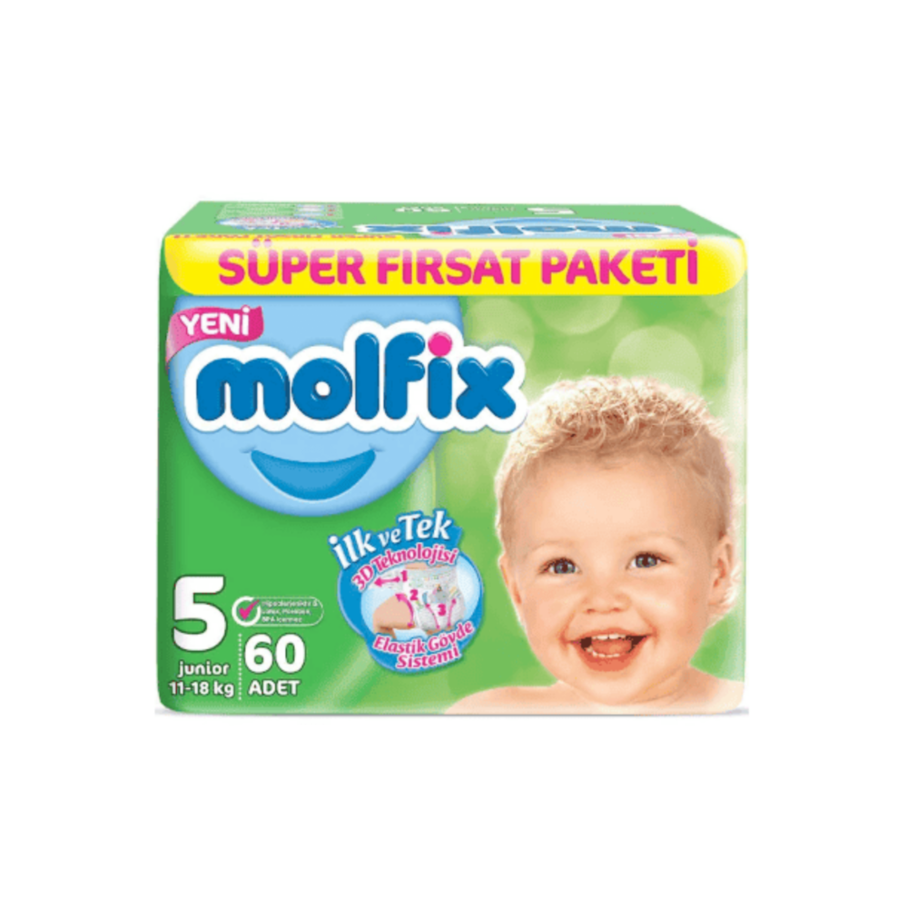Molfix Süper Fırsat Paketi No 5 60 Adet