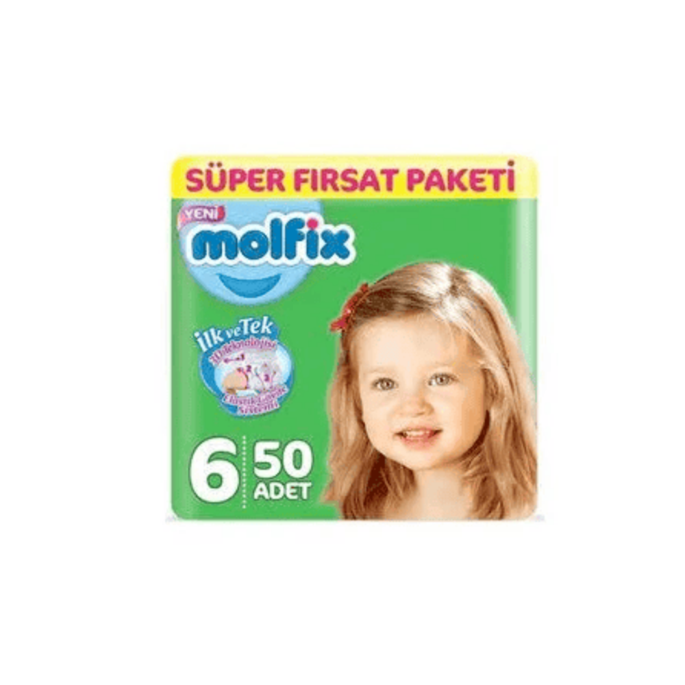 Molfix Süper Fırsat Paketi No 6 50 Adet