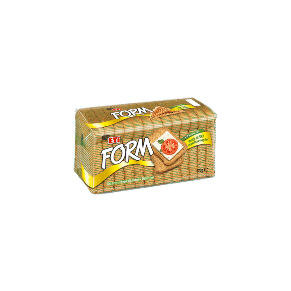 Eti Form Dilimlenmiş Kepek Peksimet 120 Gr