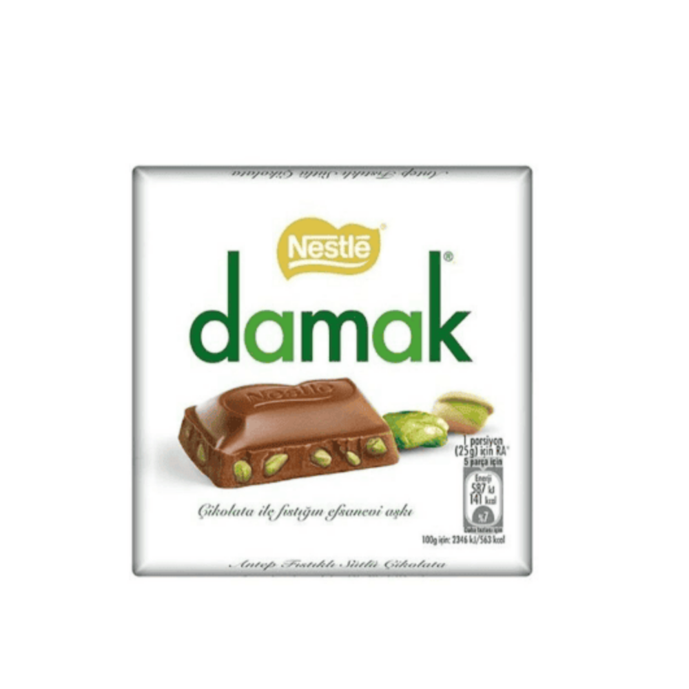 Nestle Damak Antep Fıstıklı Sütlü Çikolata 65 Gr