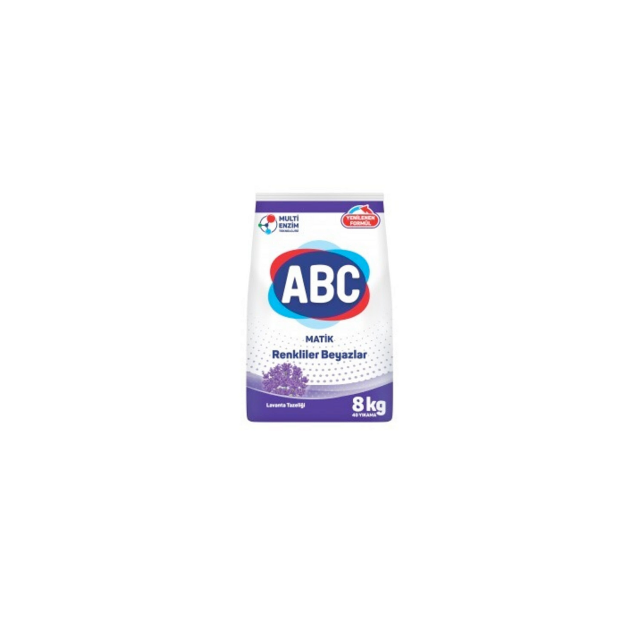 Abc Toz Deterjan Lavanta Tazeliği 8 Kg
